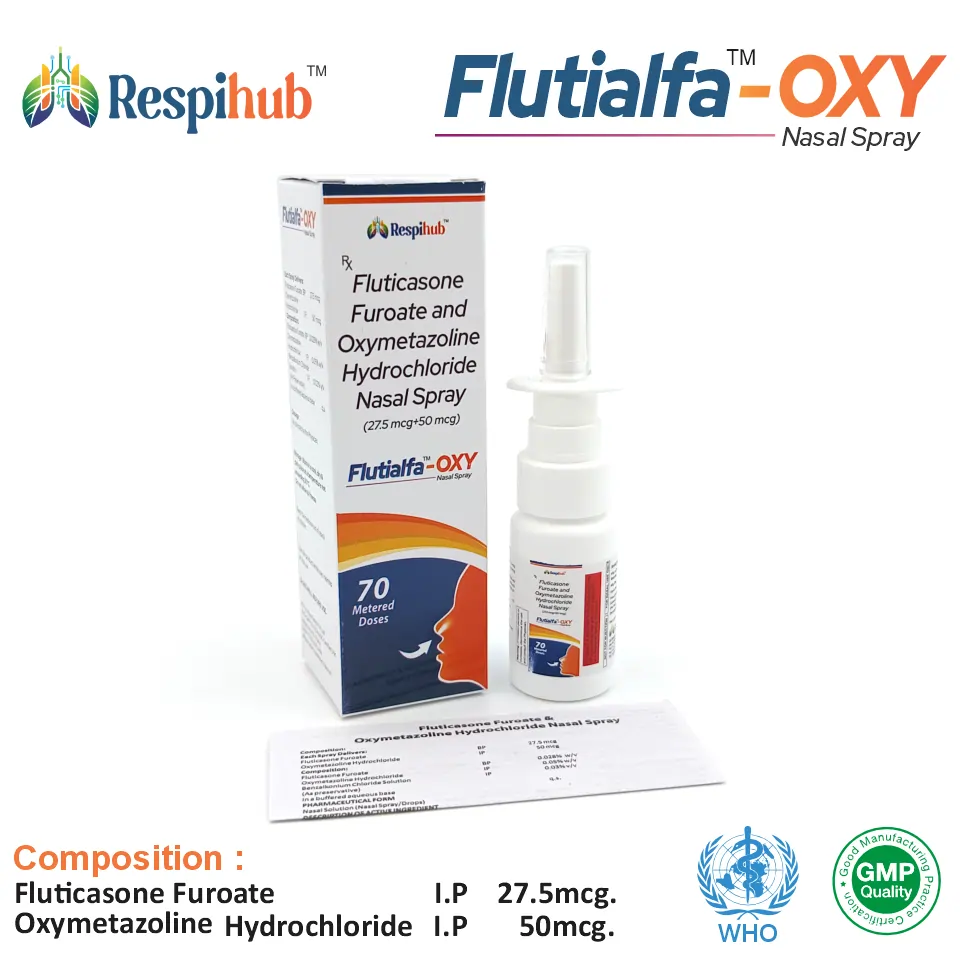 Flutialfa O Nasal Spray for PCD Pharma Franchise